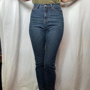 High-Rise Dark Blue Cheap Monday Donna Jeans 25 x 32